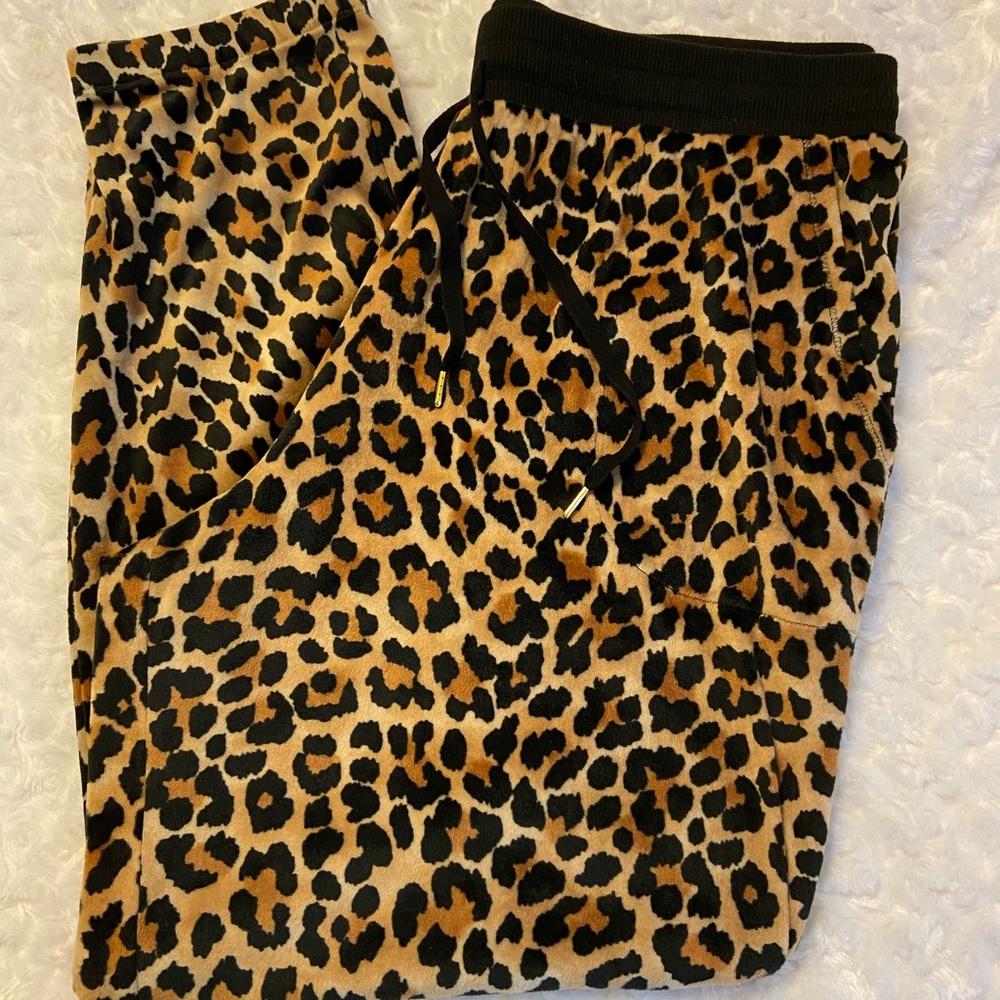 Secret Treasures Leopard Print Sleep Lounge Pants Size Large